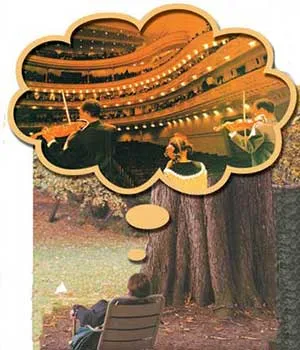 As you drop off to sleep you might dream of yourself as listening to a concert with hundreds of other people. Yet as you listen to this music, you could actuall