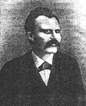 Dr. P. J. Mobius (above) stated that Nietzsche had a "diseased brain" and warned people against the ideas produced by that brain.
