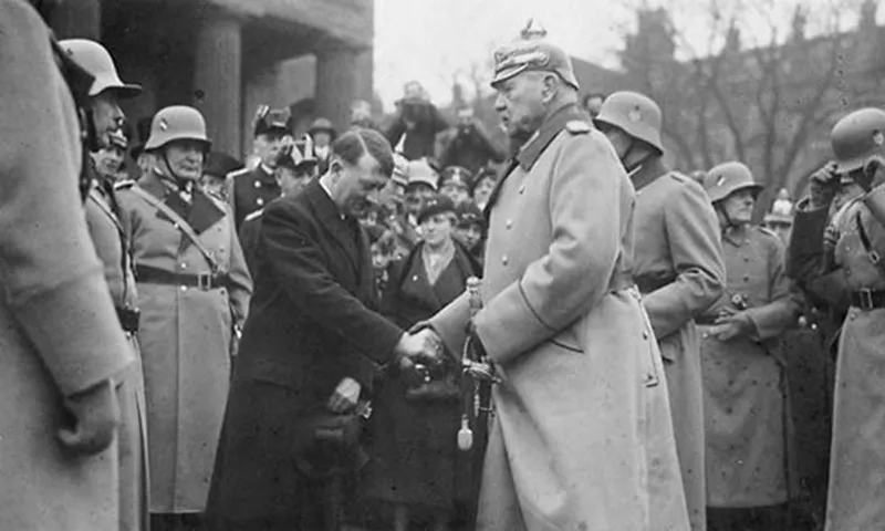 On January 30, 1933, Hitler was made Chancellor by President Paul von Hindenburg.