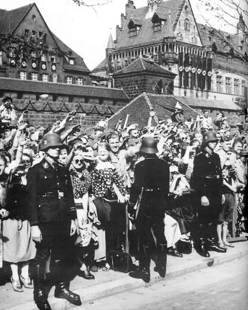 Societies that have been aroused emotionally can be easily manipulated. Nazi Germany is an example of this fact.