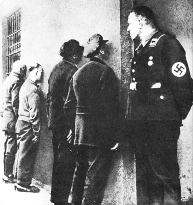 State Terror Against The People A characteristic of the fascist state is its distrust of its own people. Because fascists know they can only instill obedience a