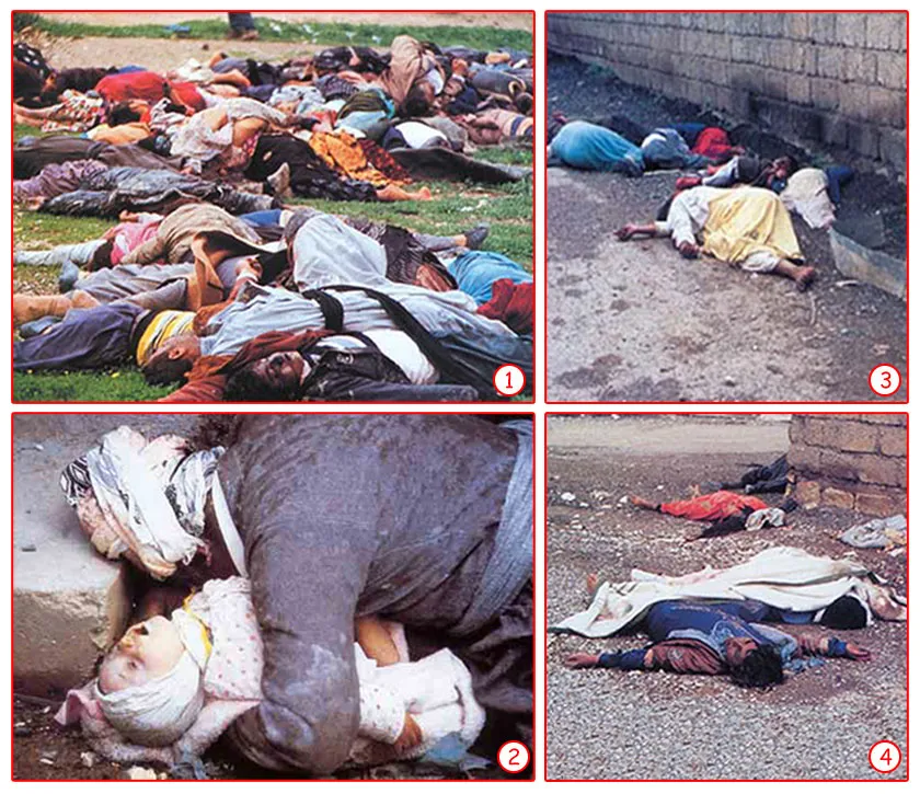 Saddam's Massacre at Halabja Saddam Hussein attacked the village of Halabja in northern Iraq with chemical weapons in 1988, because it would not submit to his a