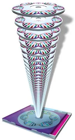 You have already seen that living things' DNA contains very wide-ranging information. A literal data bank that describes all the physical details of an organism