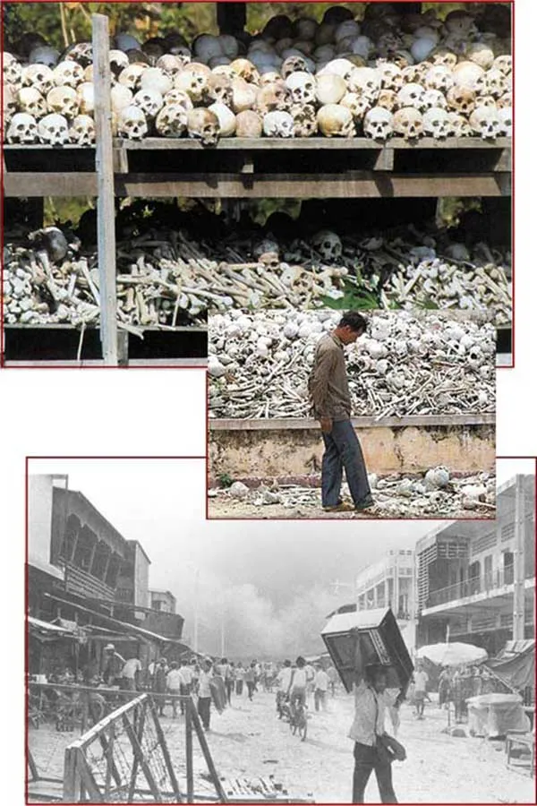 Pol Pot and the Khmer Rouge turned the country into "Killing Fields."