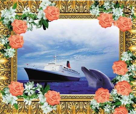 The snout-like protuberances on dolphins' mouths were used as models for the prows of modern ships. Prows shaped like the nose of a dolphin plough through the w