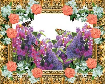 purple flowers