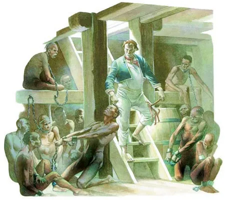 Slavery was the starting point for racism. Whites captured native peoples by force and shackled them to work like animals. Darwinism served as the ideological b