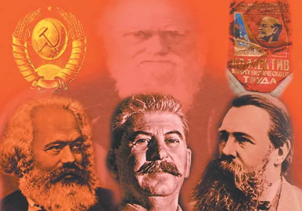 The aim of communism is to take the theory of evolution that Darwin applied in the field of biology and apply it to human societies as well—and for human beings