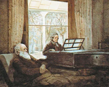 Darwin wrote that being married to a woman provided the man with a "constant companion, a friend in old age, ... an object to be beloved and played with, better